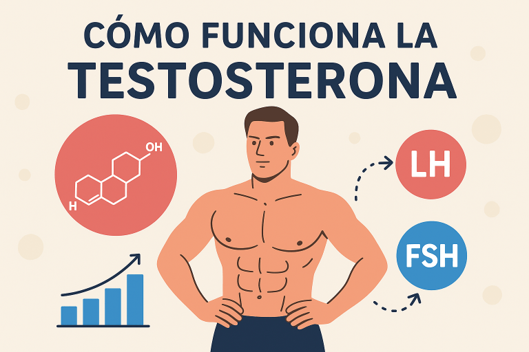 Cómo funciona realmente la testosterona en tu cuerpo y por qué no se puede imitar de manera exógena